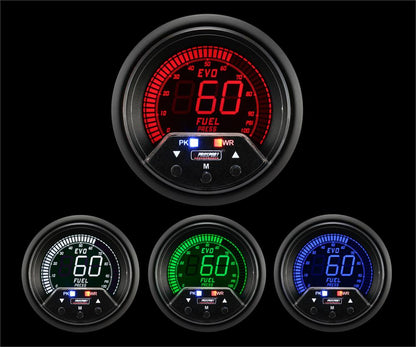Prosport 2-3/8" Premium Evo Electrical Fuel Pressure Gauge