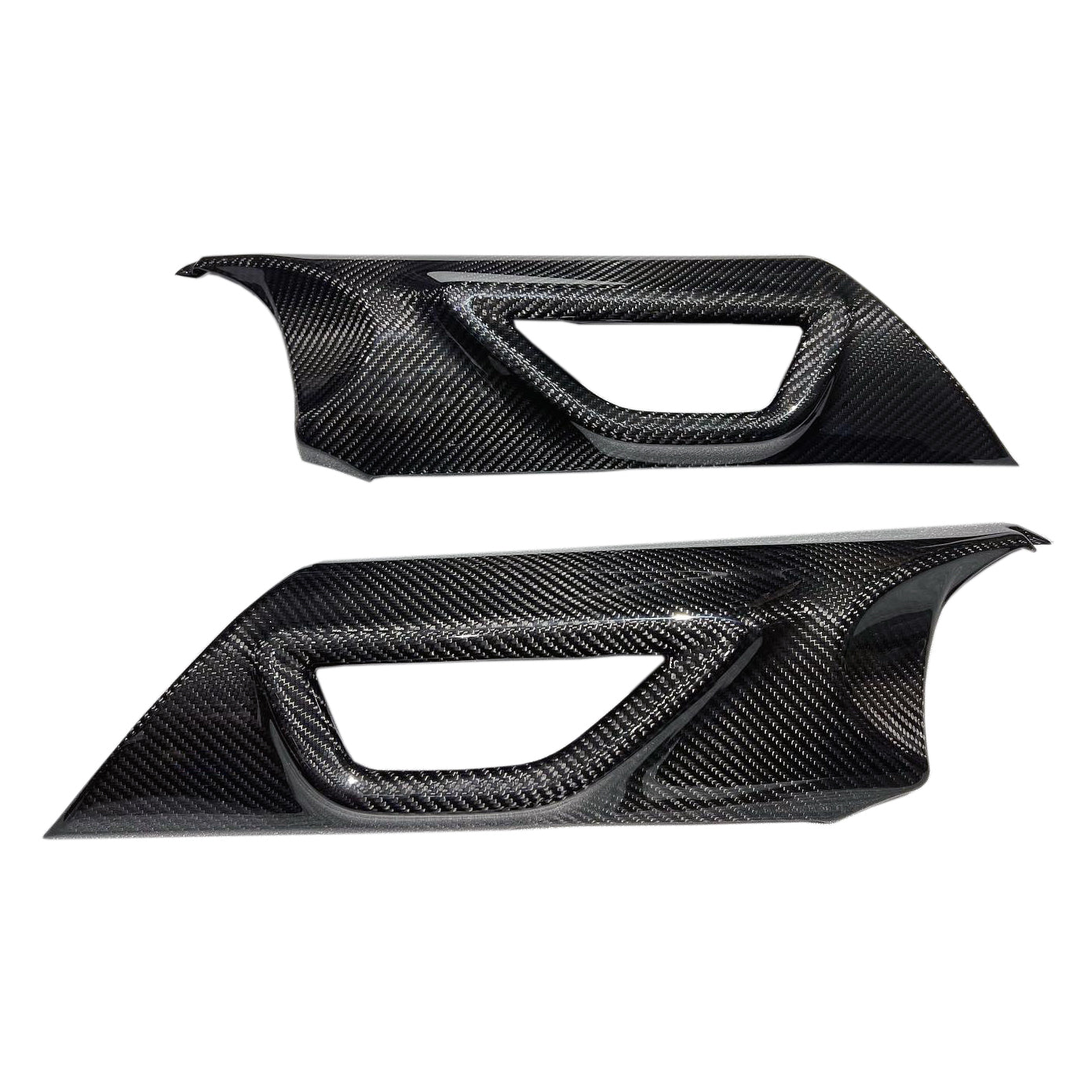 Rexpeed Dry Carbon Door Trim Cover Set (22+ GR86/BRZ)