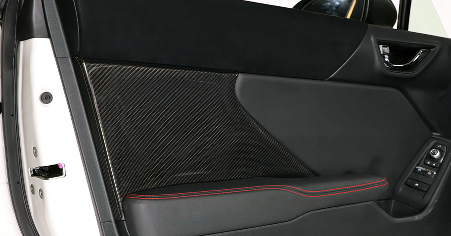 Cubiertas para paneles de puertas interiores de carbono seco Rexspeed (22+ GR86/BRZ)
