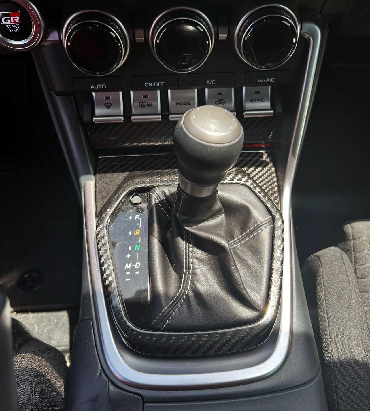 Rexpeed AT Dry Carbon Shift Trim Cover (GR86 / BRZ 2022+) - 3