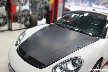 Carbonado 2005-2012 Porsche 987 Cayman    Boxster and 997 Carrera TA Style Hood