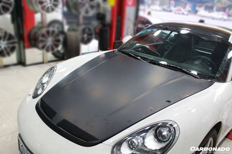 Carbonado 2005-2012 Porsche 987 Cayman    Boxster and 997 Carrera TA Style Hood