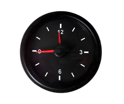 Medidor de reloj analógico eléctrico Prosport de 2-1/16" y 12 voltios