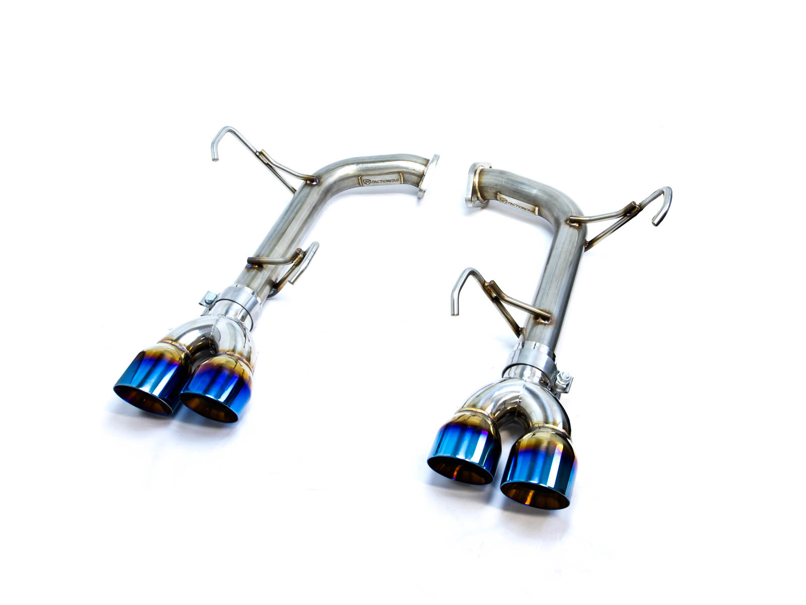 FactionFab Axle Back Exhaust Burnt Stainless Tip 2022+ WRX