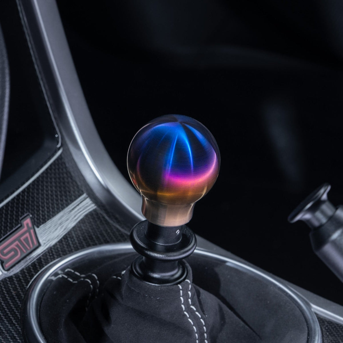 Billetworkz Titanium Torched Shift Knob for Subaru STI 6-Speed