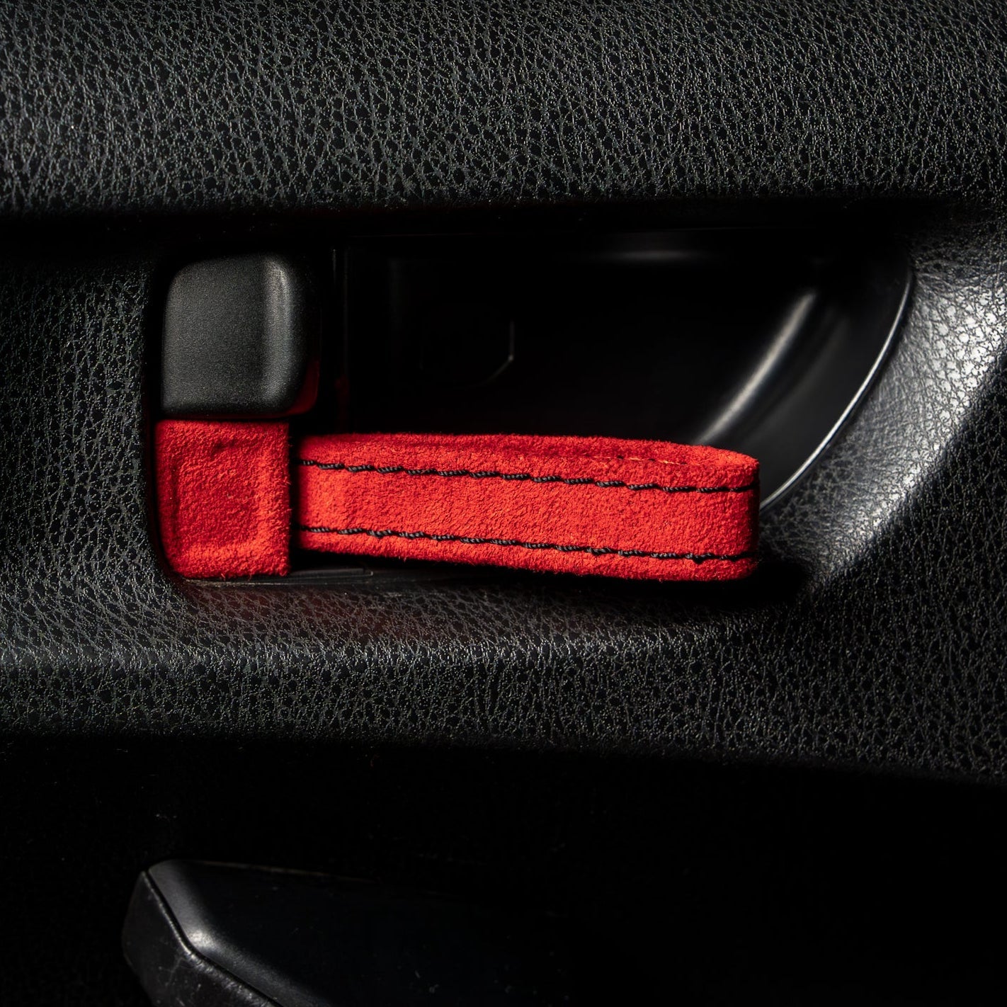 Billetworkz Alcantara Door Pull Strap Kit - Fits Subaru WRX/STI (2008-2021), BRZ (2013-2021), Crosstrek (2013-2017) & More