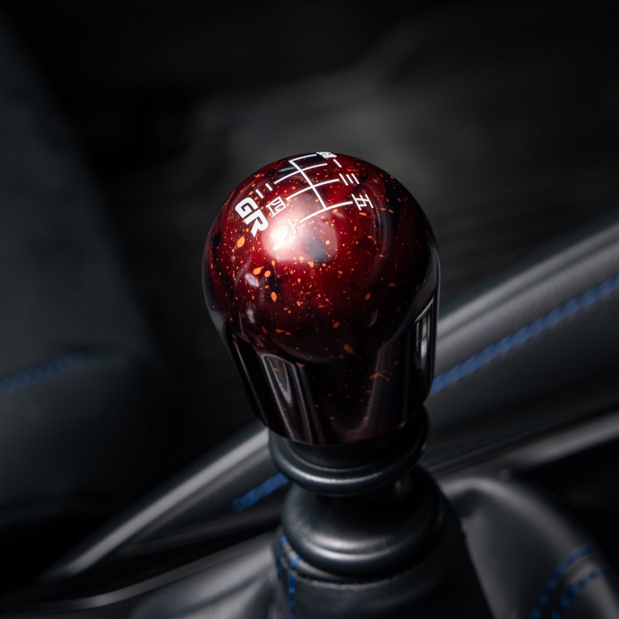 Billetworkz Cosmic Space Shift Knob 6 - Speed Japanese GR Engraving for Toyota GR Corolla / Corolla Hatch - 1