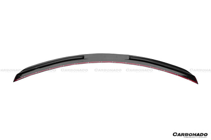 Alerón de maletero de fibra de carbono estilo Ferrari 488 Pista NV Carbonado 2018-2022