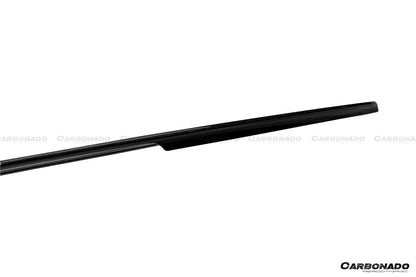 Alerón de maletero de fibra de carbono estilo Ferrari 488 Pista NV Carbonado 2018-2022