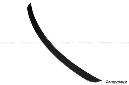 Alerón de maletero de fibra de carbono estilo Ferrari 488 Pista NV Carbonado 2018-2022
