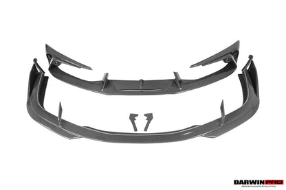 DarwinPRO 2022-2025 Ferrari 296 GTB & GTS Type F171 iMP Style Carbon Fiber Full Kit