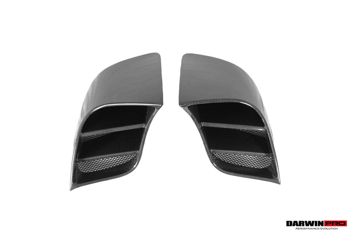 Entradas de aire laterales de fibra de carbono DarwinPRO 2022-2025 para Ferrari 296 GTB y GTS tipo F171 iMP