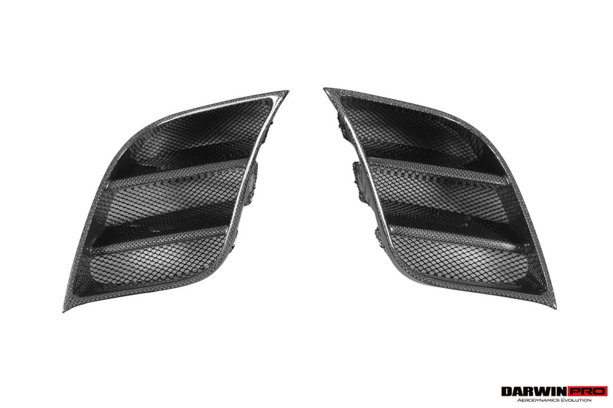 Entradas de aire laterales de fibra de carbono DarwinPRO 2022-2025 para Ferrari 296 GTB y GTS tipo F171 iMP