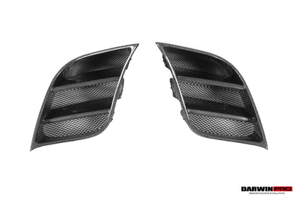 Entradas de aire laterales de fibra de carbono DarwinPRO 2022-2025 para Ferrari 296 GTB y GTS tipo F171 iMP