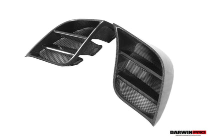 Entradas de aire laterales de fibra de carbono DarwinPRO 2022-2025 para Ferrari 296 GTB y GTS tipo F171 iMP