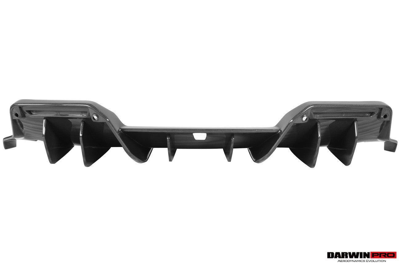 DarwinPRO 2022-2025 Ferrari 296 GTB & GTS Type F171 iMP Style Carbon Fiber Rear Diffuser With Undertray