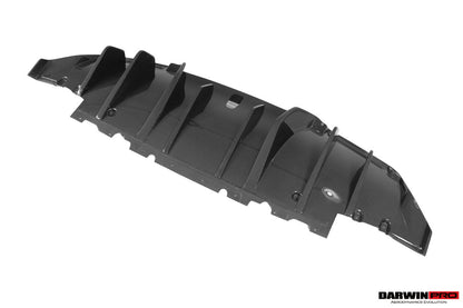 DarwinPRO 2022-2025 Ferrari 296 GTB & GTS Type F171 iMP Style Carbon Fiber Rear Diffuser With Undertray