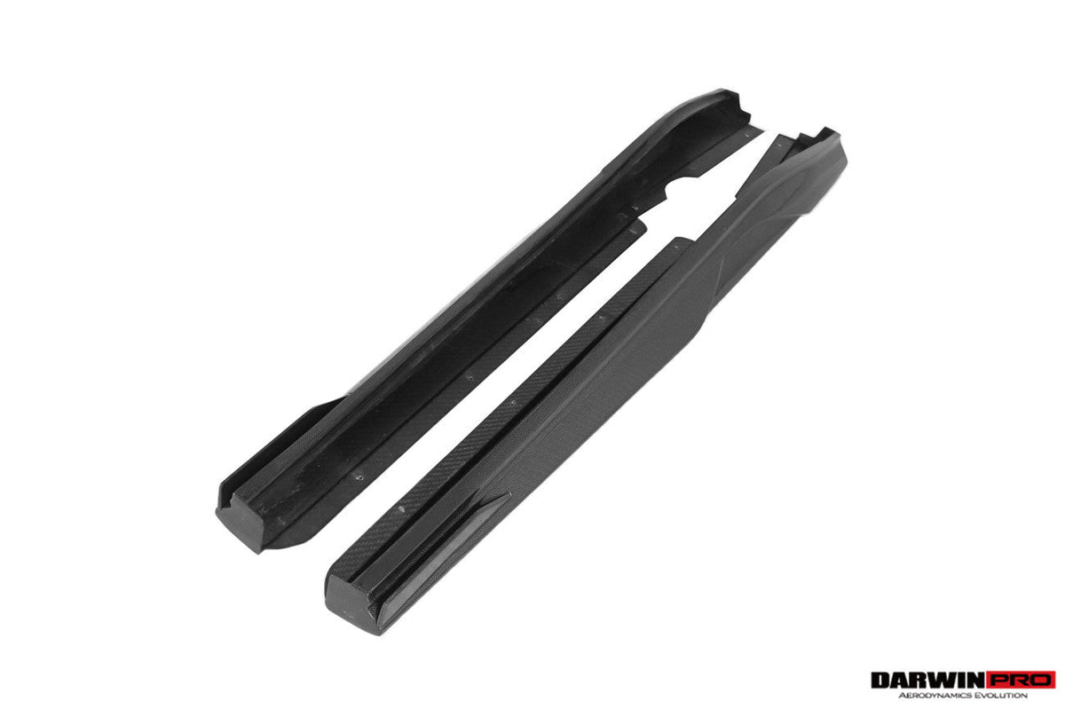DarwinPRO 2022-2025 Ferrari 296 GTB & GTS Type F171 iMP Style Carbon Fiber Side Skirts
