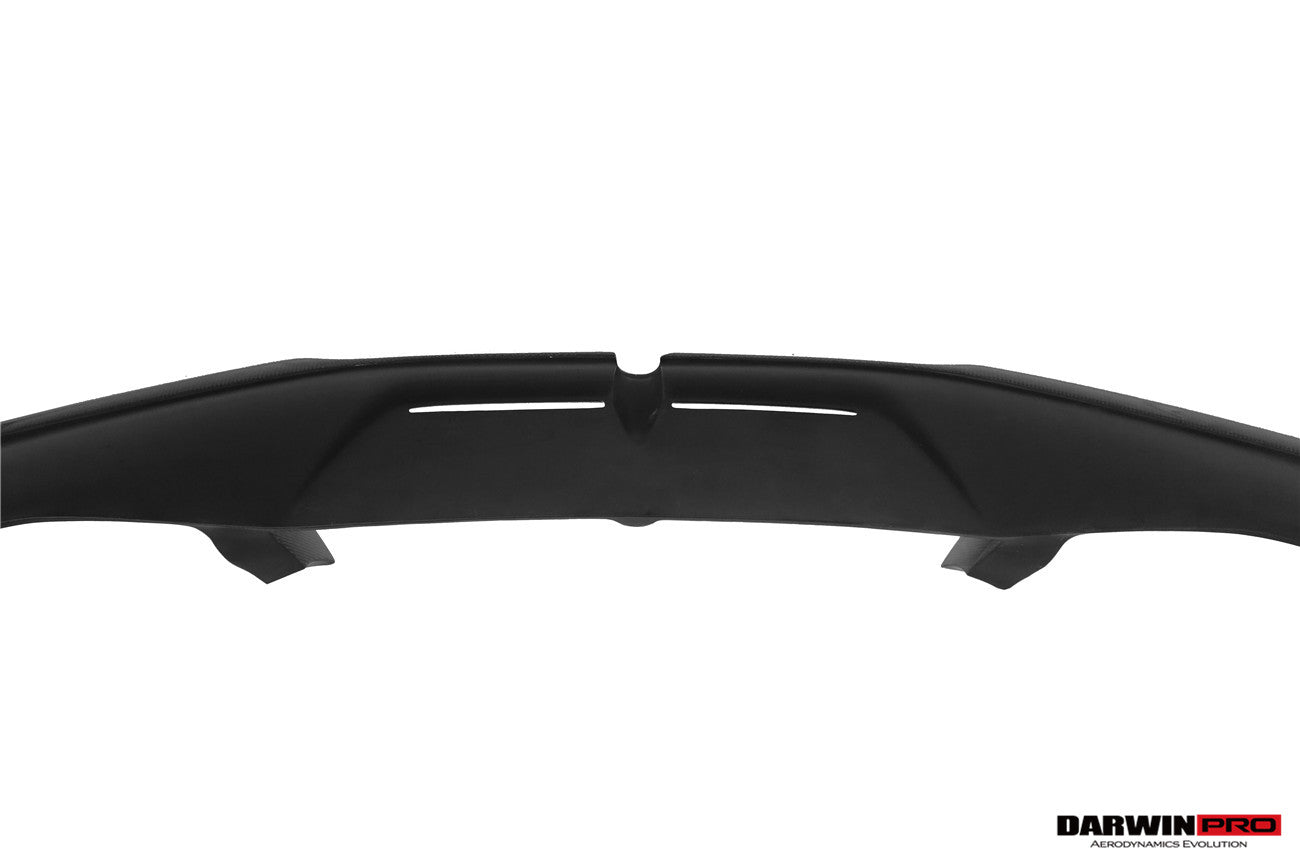 DarwinPRO 2022-2025 Ferrari 296 GTB  GTS Type F171 iMP Carbon Fiber Front Bumper Lip Splitter With Camera holes