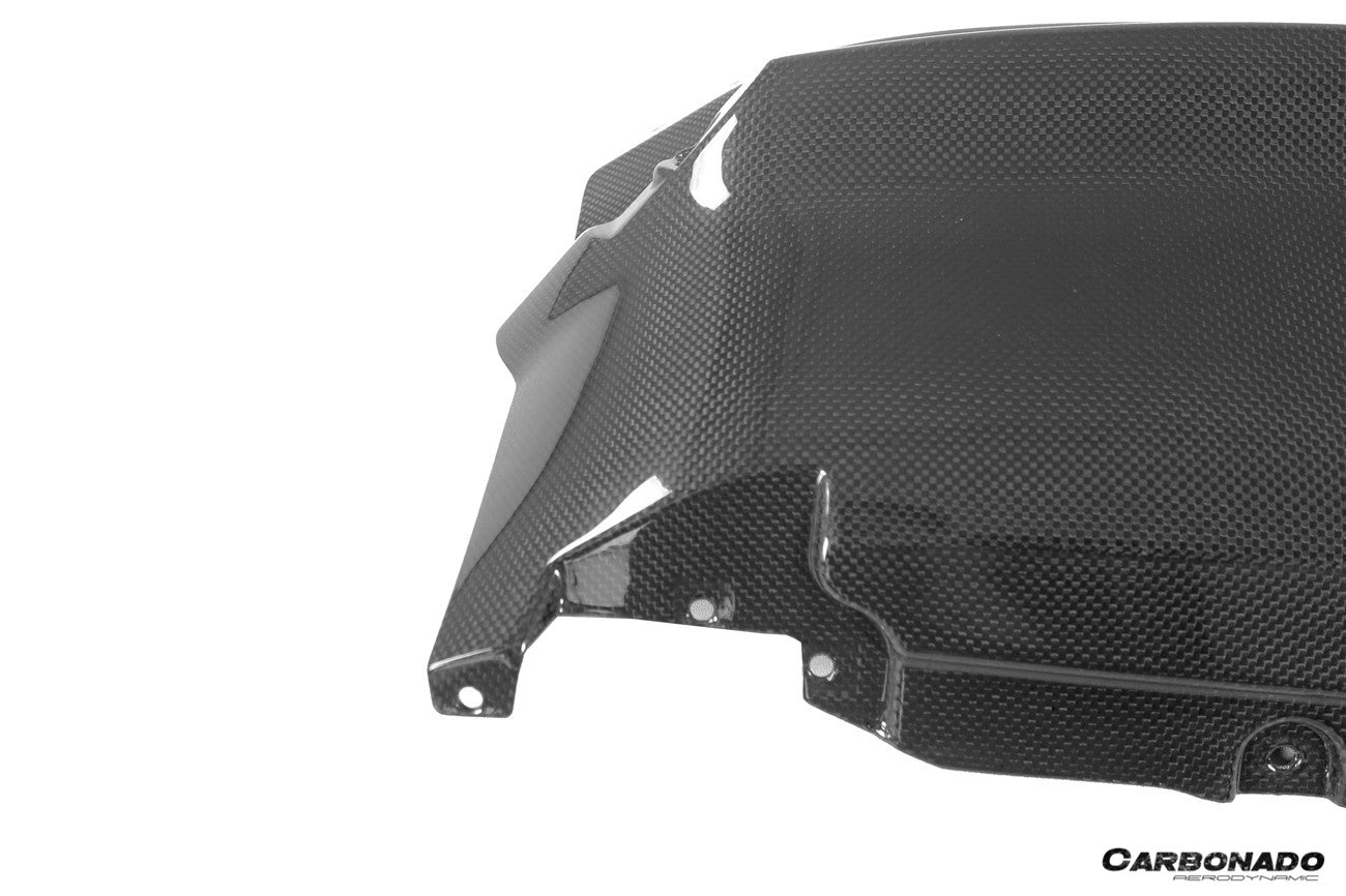 Carbonado 2015-2020 Ferrari 488 GTB Spider Dry Carbon Fiber Front Air Splitter