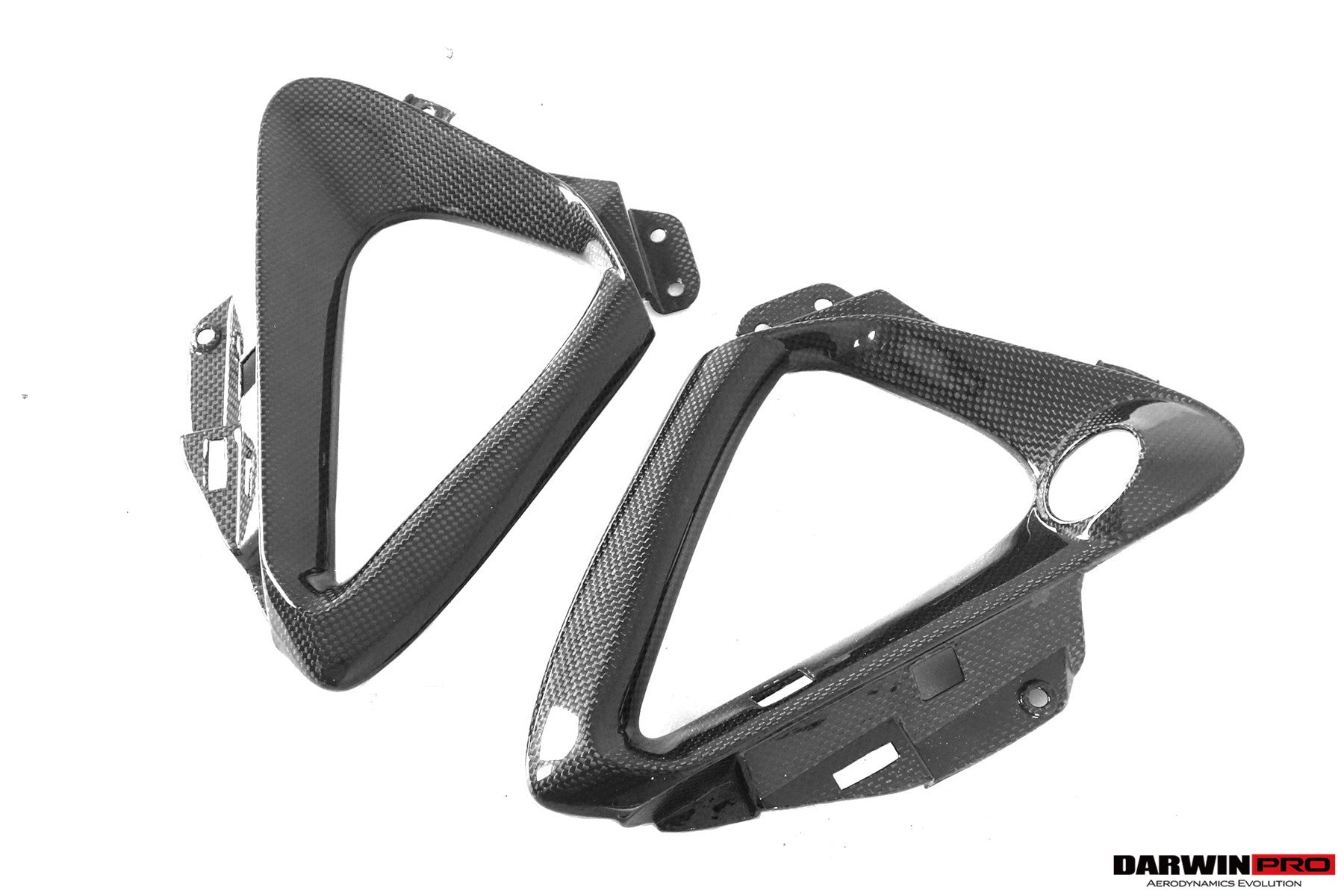 DarwinPRO 2017-2026 Ferrari 812 Superfast & GTS OE Style Dry Carbon Fiber Door Handle Interior