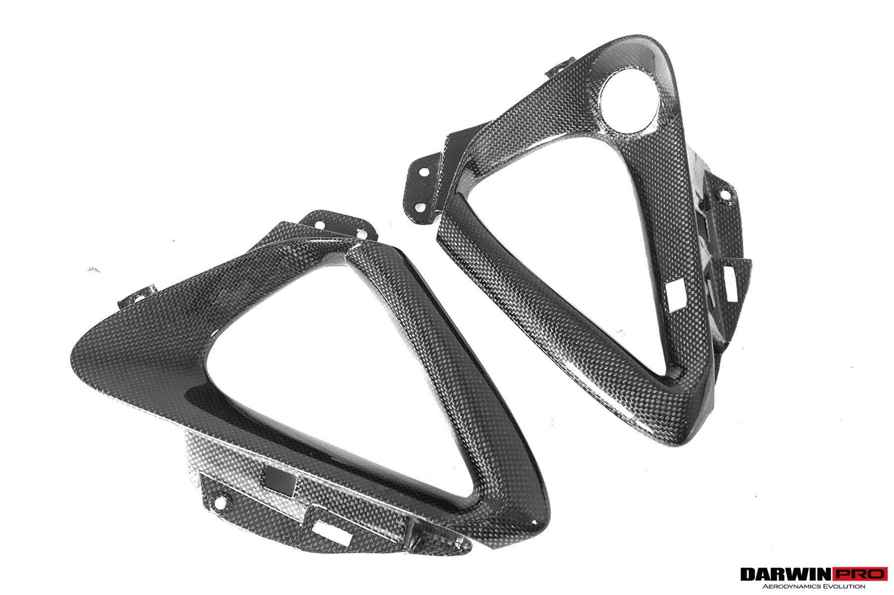 DarwinPRO 2017-2026 Ferrari 812 Superfast & GTS OE Style Dry Carbon Fiber Door Handle Interior