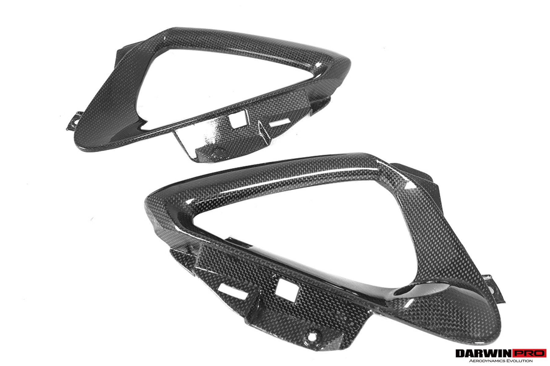 DarwinPRO 2017-2026 Ferrari 812 Superfast & GTS OE Style Dry Carbon Fiber Door Handle Interior
