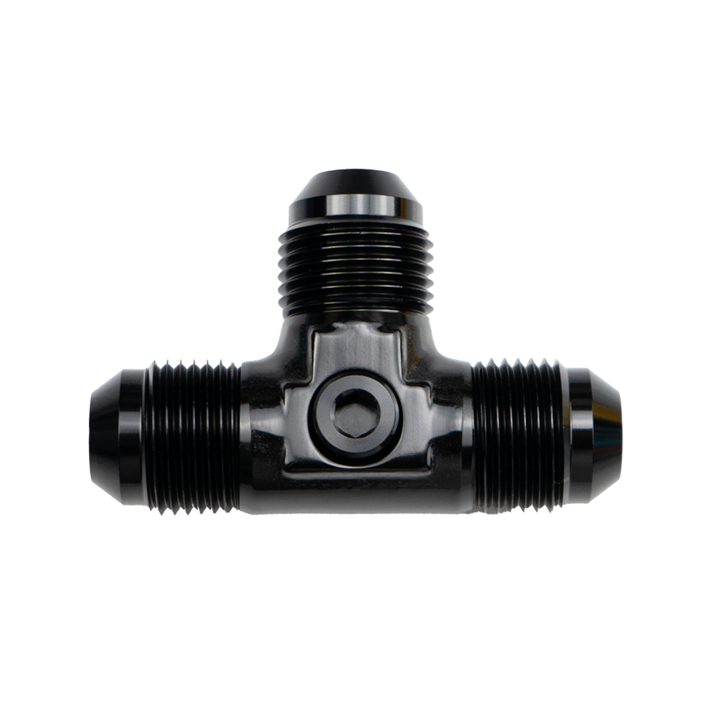 -6AN Flare Tee w/ 1/8" NPT Port