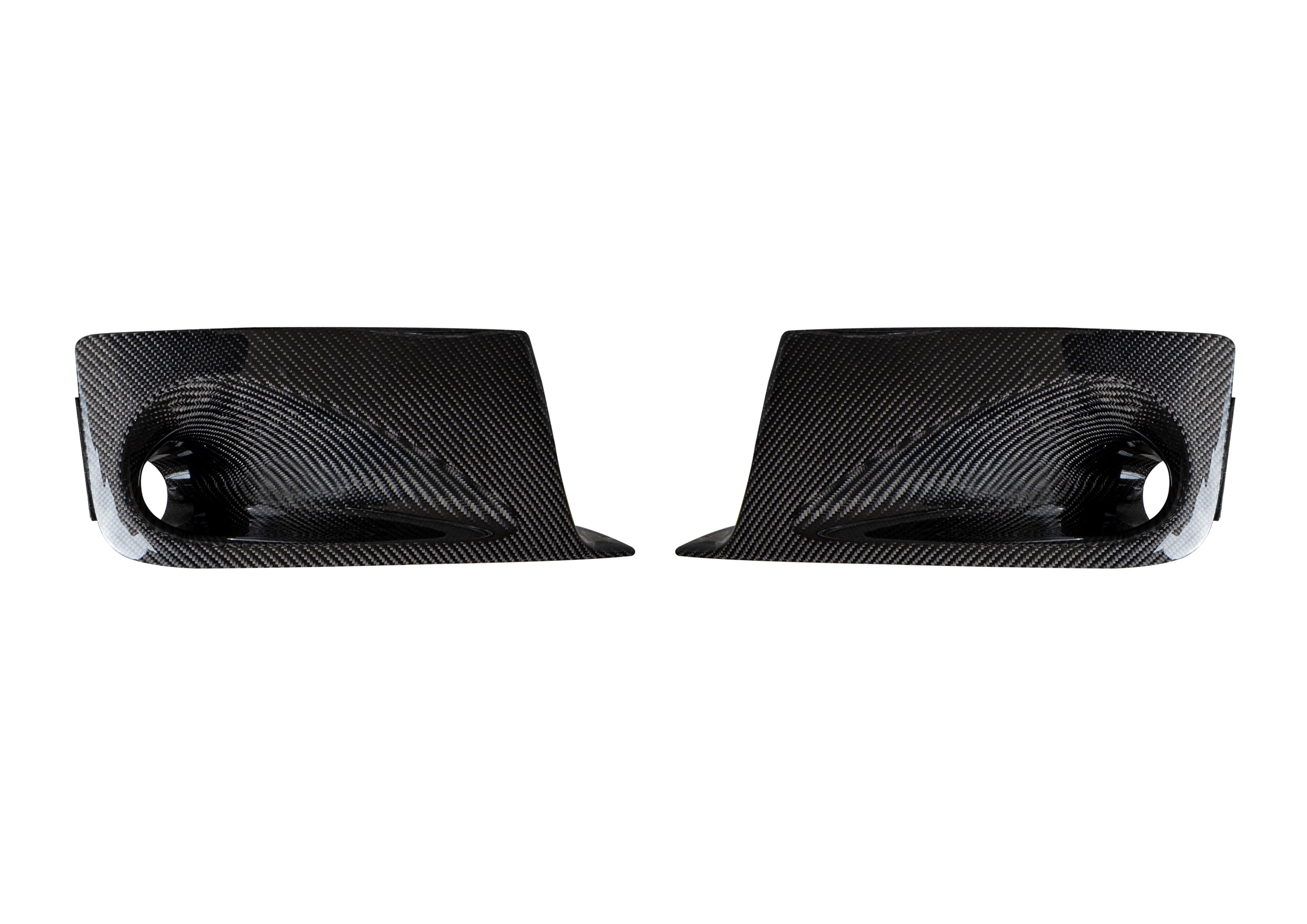 Rexpeed ST-Style Carbon Front Bumper Ducts | 2008-2014 WRX/STI - 1