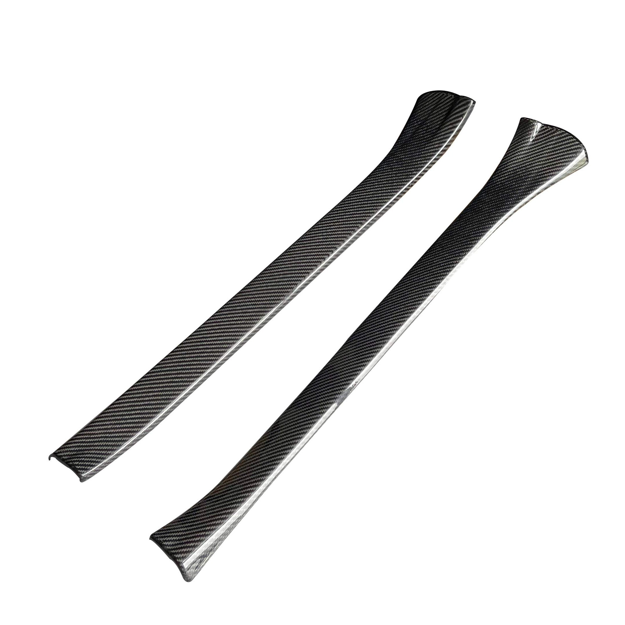 Rexpeed Dry Carbon Front Scuff Plate Cover (2022+ WRX S4 VB)