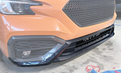 Rexpeed Dry Carbon Front Bumper Covers | 2022+ Subaru WRX VB