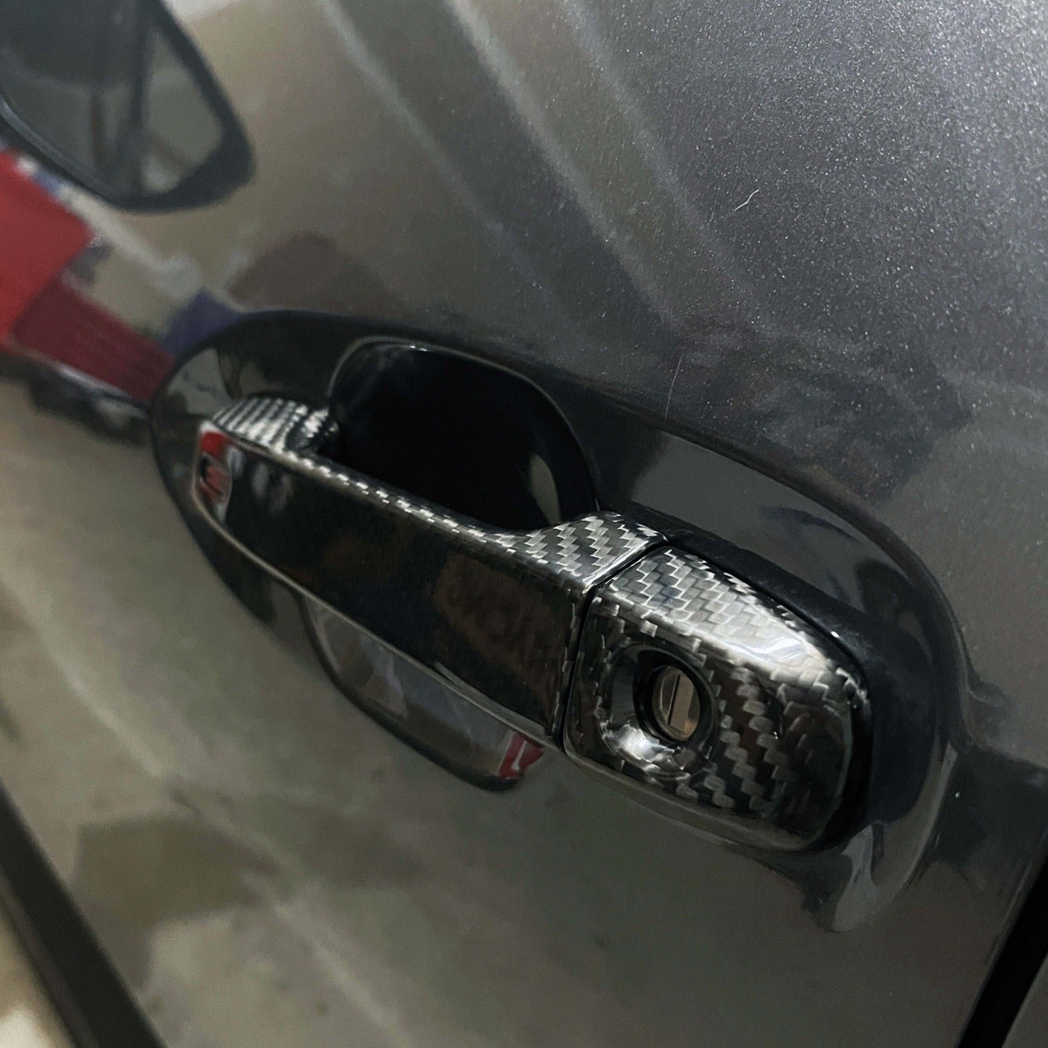 Rexpeed (VB) Dry Carbon Fiber Door Handle Covers (2022+ WRX S4)