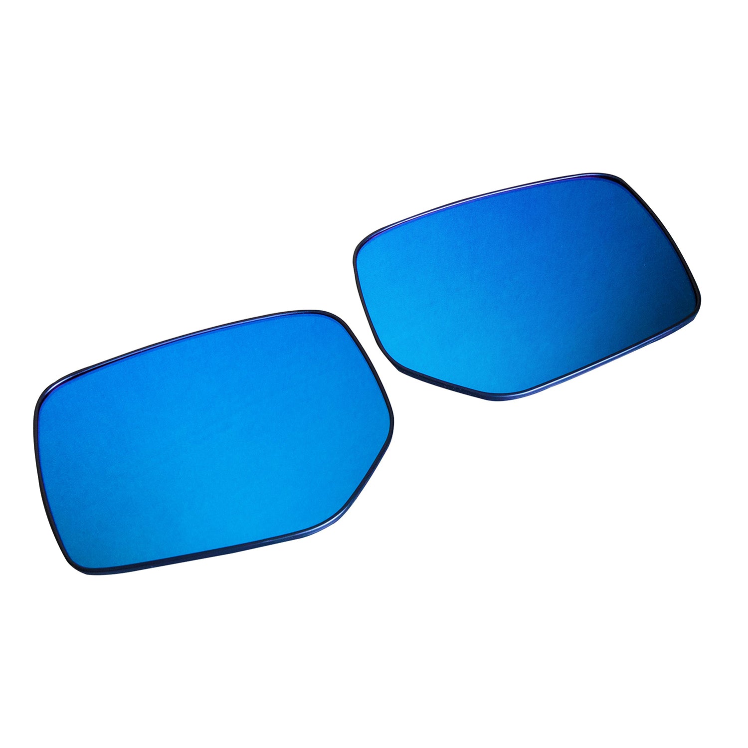 Rexpeed Polarized Blue Mirrors w/ Heated Anti Fog & Blind Spot & LED Direction Indicator (15-20 WRX/STI)