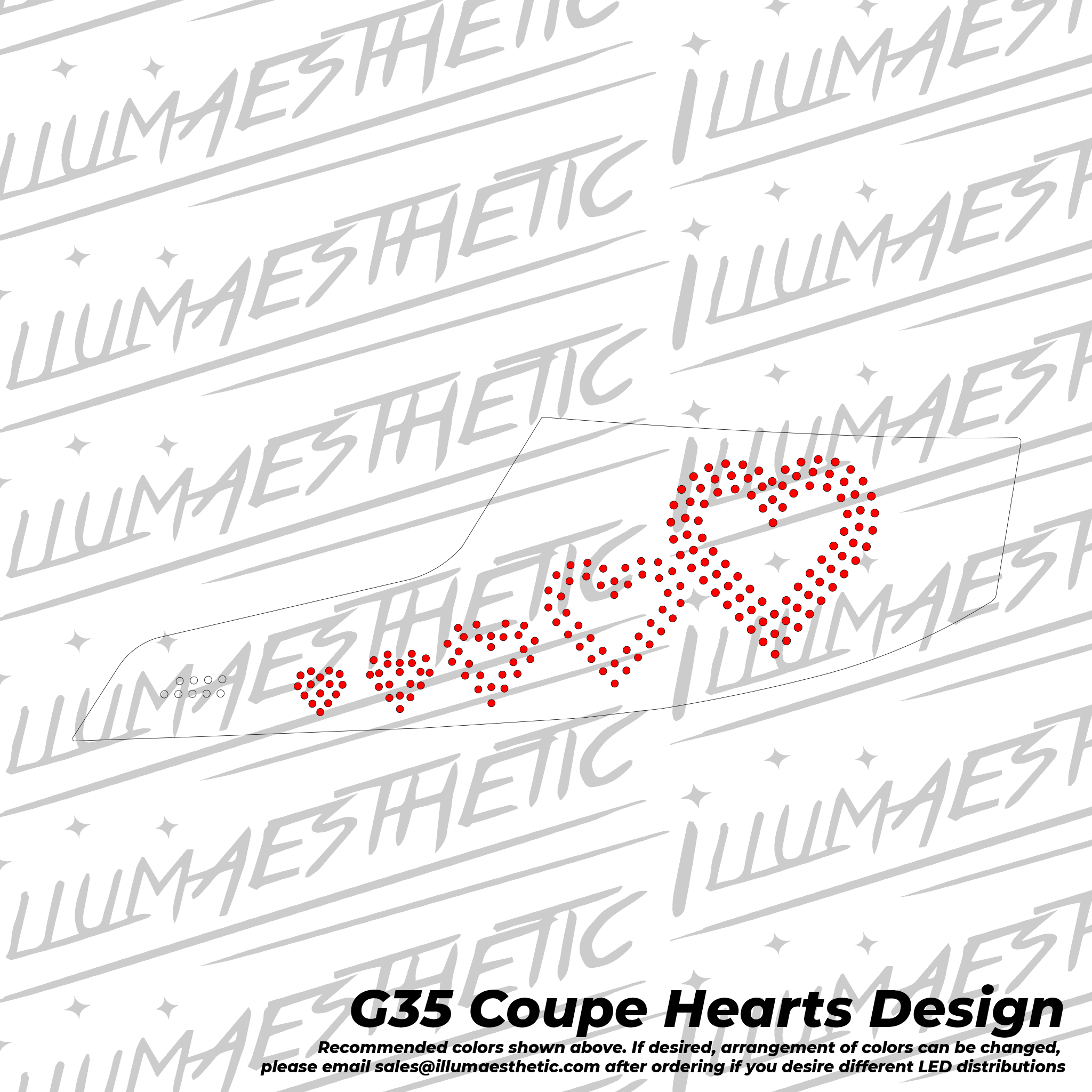 Illumaesthetic Infiniti G35 & Skyline V35 Coupe - Complete DIY Kit