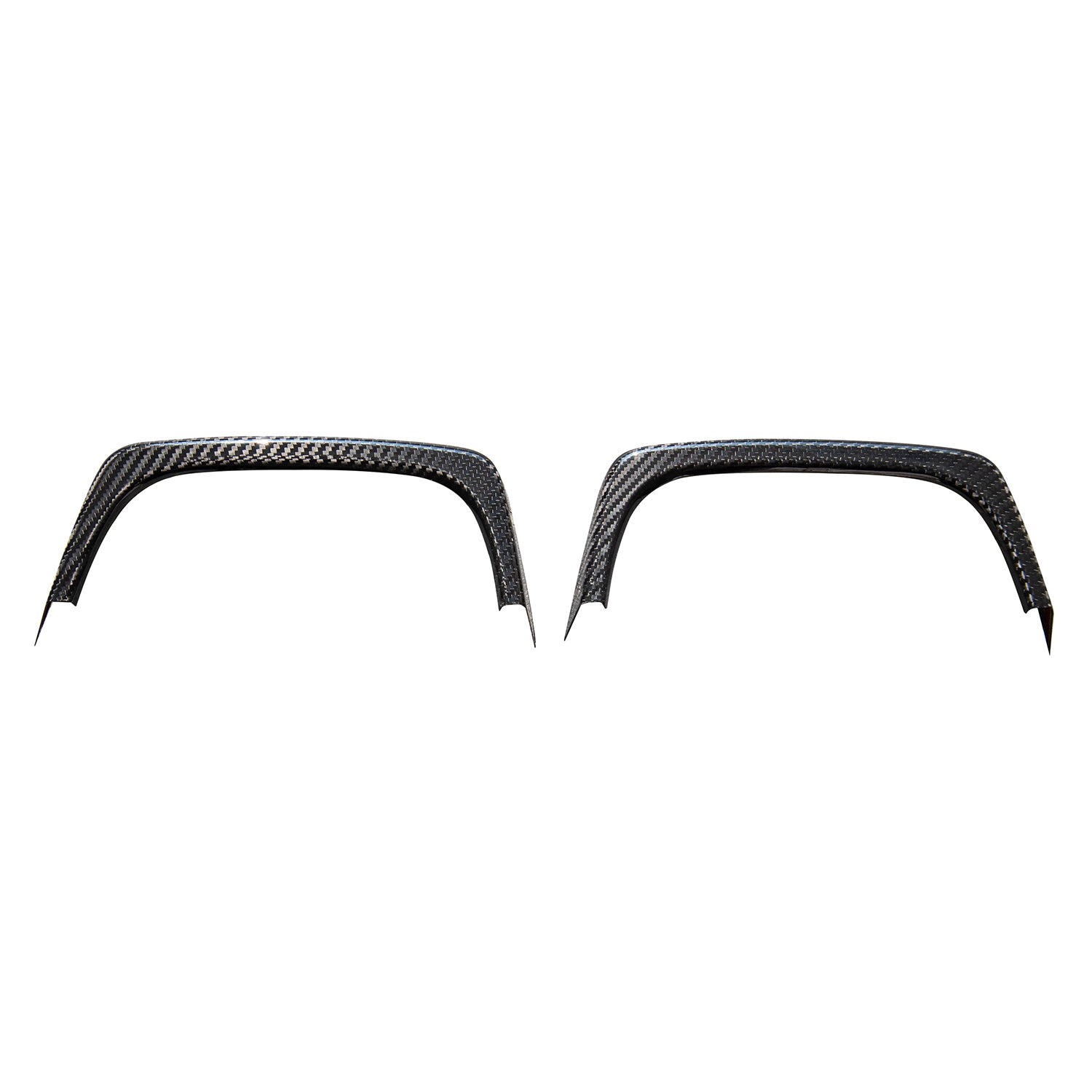 Rexpeed Dry Carbon Rear Bumper Heat Shields (15-20 WRX/STI)