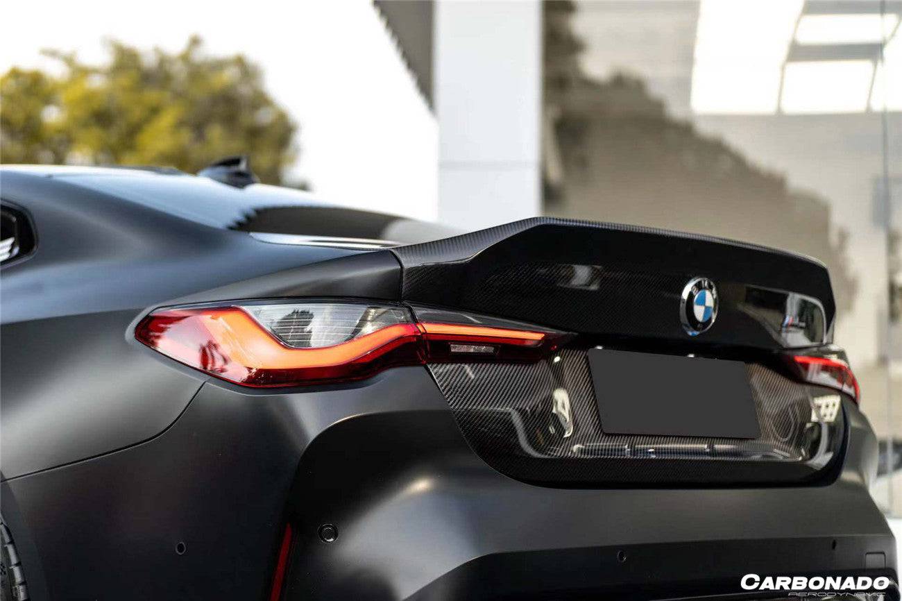 Carbonado CS Style Dry Double Carbon Fiber Trunk | 2021-UP BMW M4 G82 Coupe