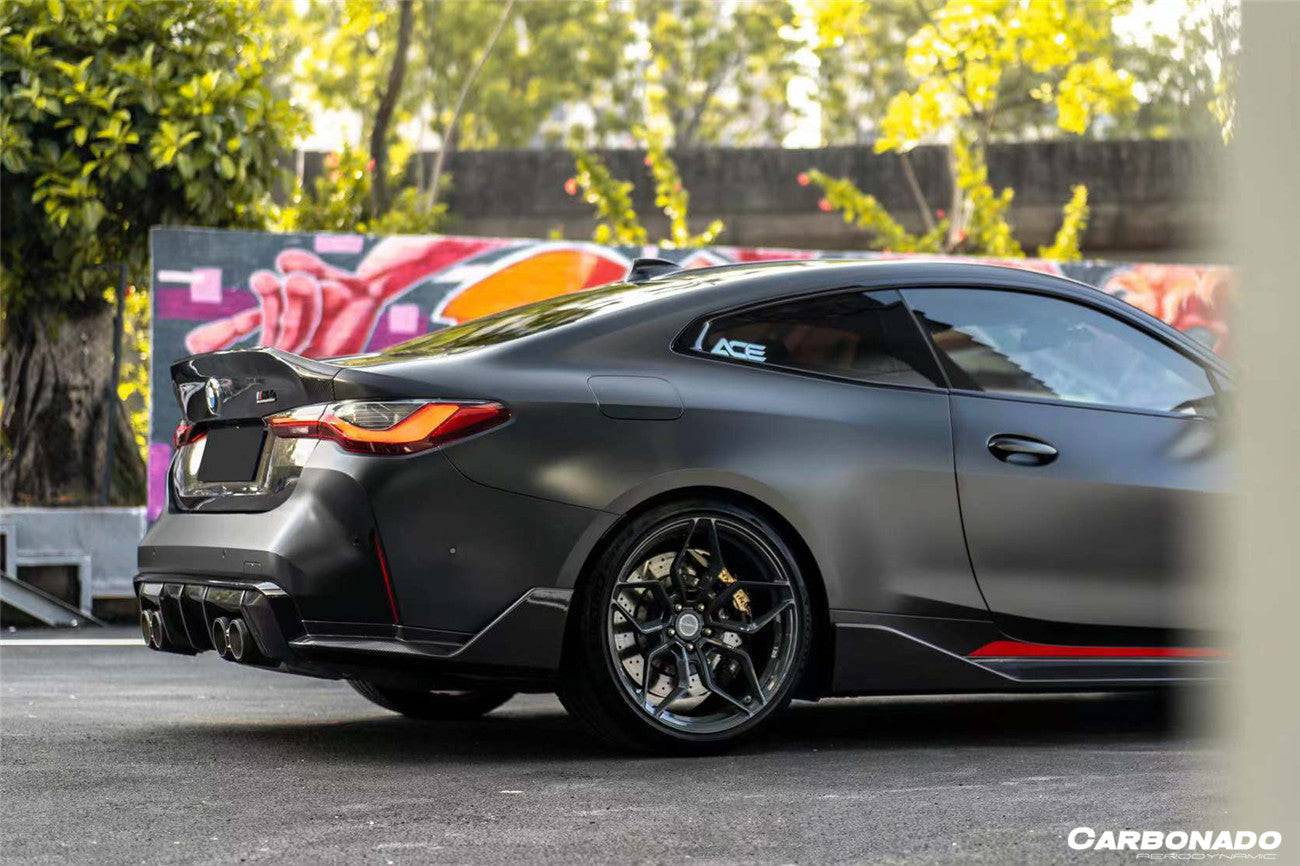Carbonado CS Style Dry Double Carbon Fiber Trunk | 2021-UP BMW M4 G82 Coupe