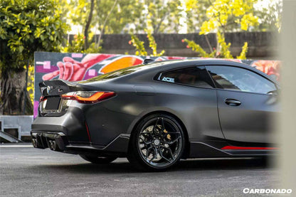 Carbonado CS Style Dry Double Carbon Fiber Trunk | 2021-UP BMW M4 G82 Coupe