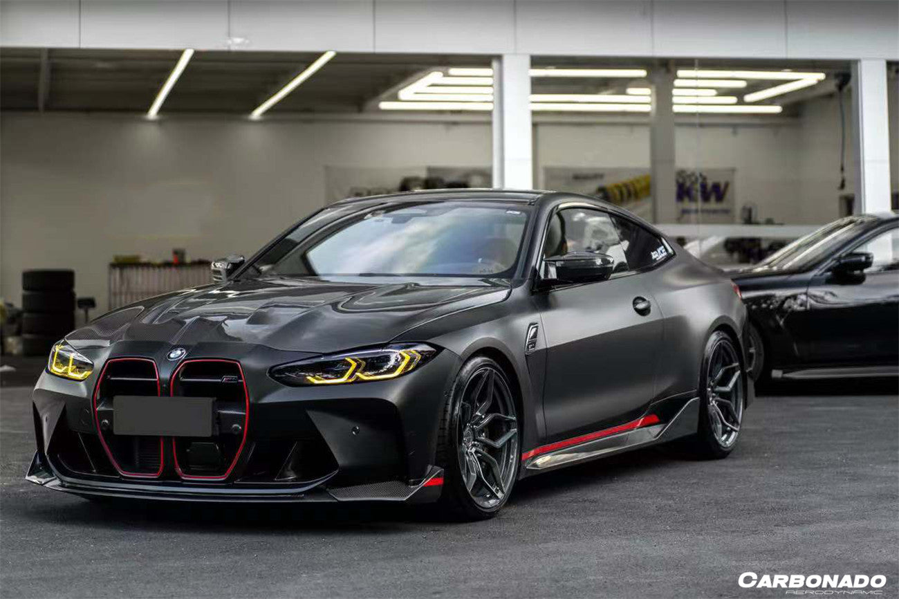 Carbonado 2021-UP BMW M3 G80 G81 M4 G82  G83 OD-C Style Dry Double Carbon Fiber Hood