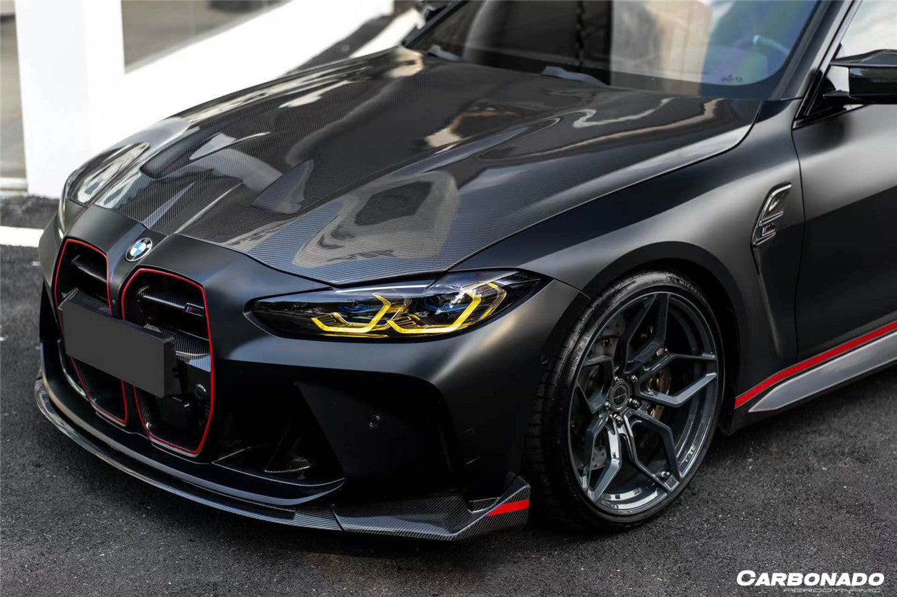 Carbonado 2021-UP BMW M3 G80 G81 M4 G82  G83 OD-C Style Dry Double Carbon Fiber Hood