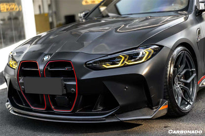 Carbonado 2021-UP BMW M3 G80 G81 M4 G82  G83 OD-C Style Dry Double Carbon Fiber Hood