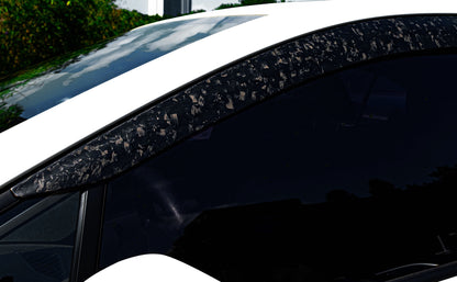 SAPart Dry Carbon Fiber Window Visors | 2023+ GR Corolla & 2019+ Corolla Hatchback
