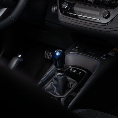 Billetworkz Cosmic Space Shift Knob 6 - Speed Velocity Engraving for Toyota GR Corolla / Corolla Hatch - 19