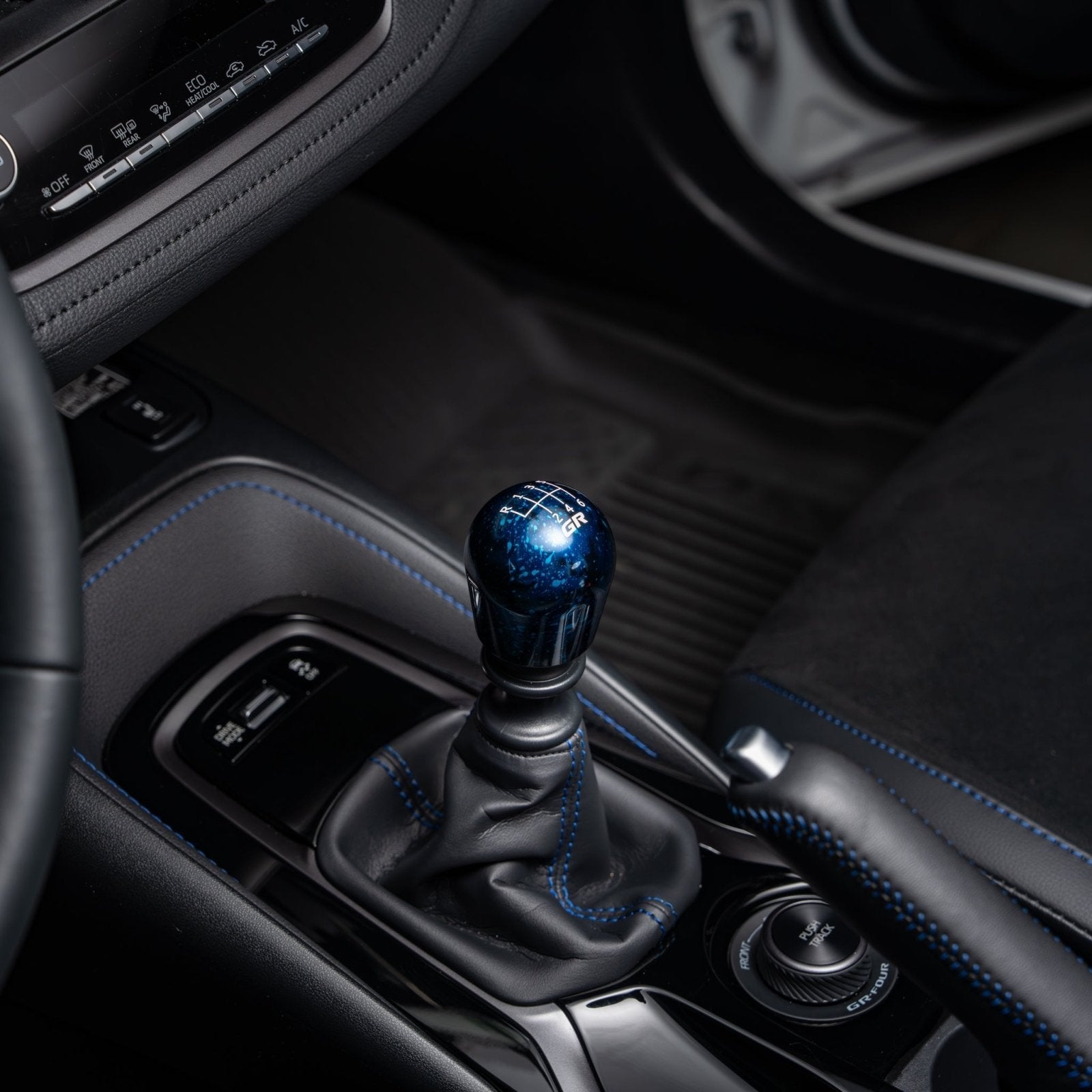 Billetworkz Cosmic Space Shift Knob 6 - Speed Standard GR Engraving for Toyota GR Corolla / Corolla Hatch - 4