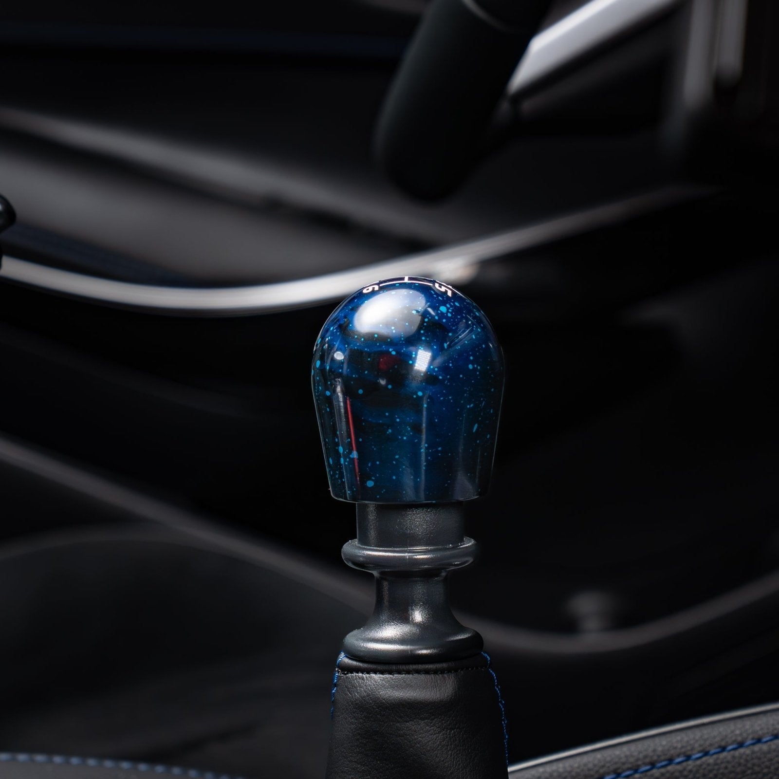 Billetworkz Cosmic Space Shift Knob 6 - Speed Velocity Engraving for Toyota GR Corolla / Corolla Hatch - 20