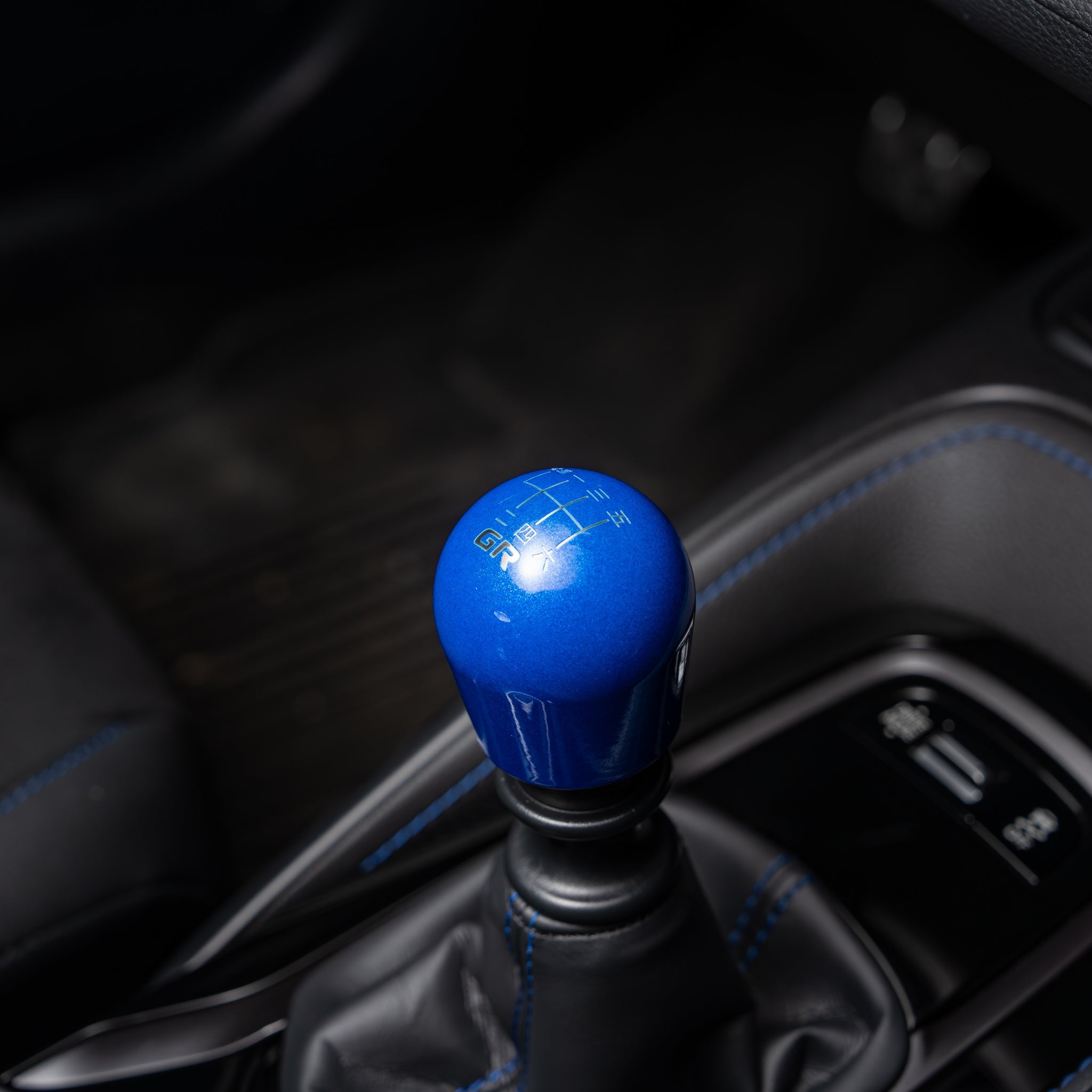 Perilla de cambio con peso Billetworkz de 6 velocidades con grabado GR japonés para Toyota GR Corolla/Corolla Hatch