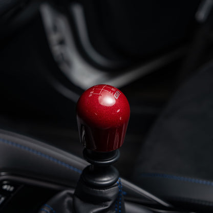 Perilla de cambio con peso Billetworkz de 6 velocidades con grabado GR japonés para Toyota GR Corolla/Corolla Hatch