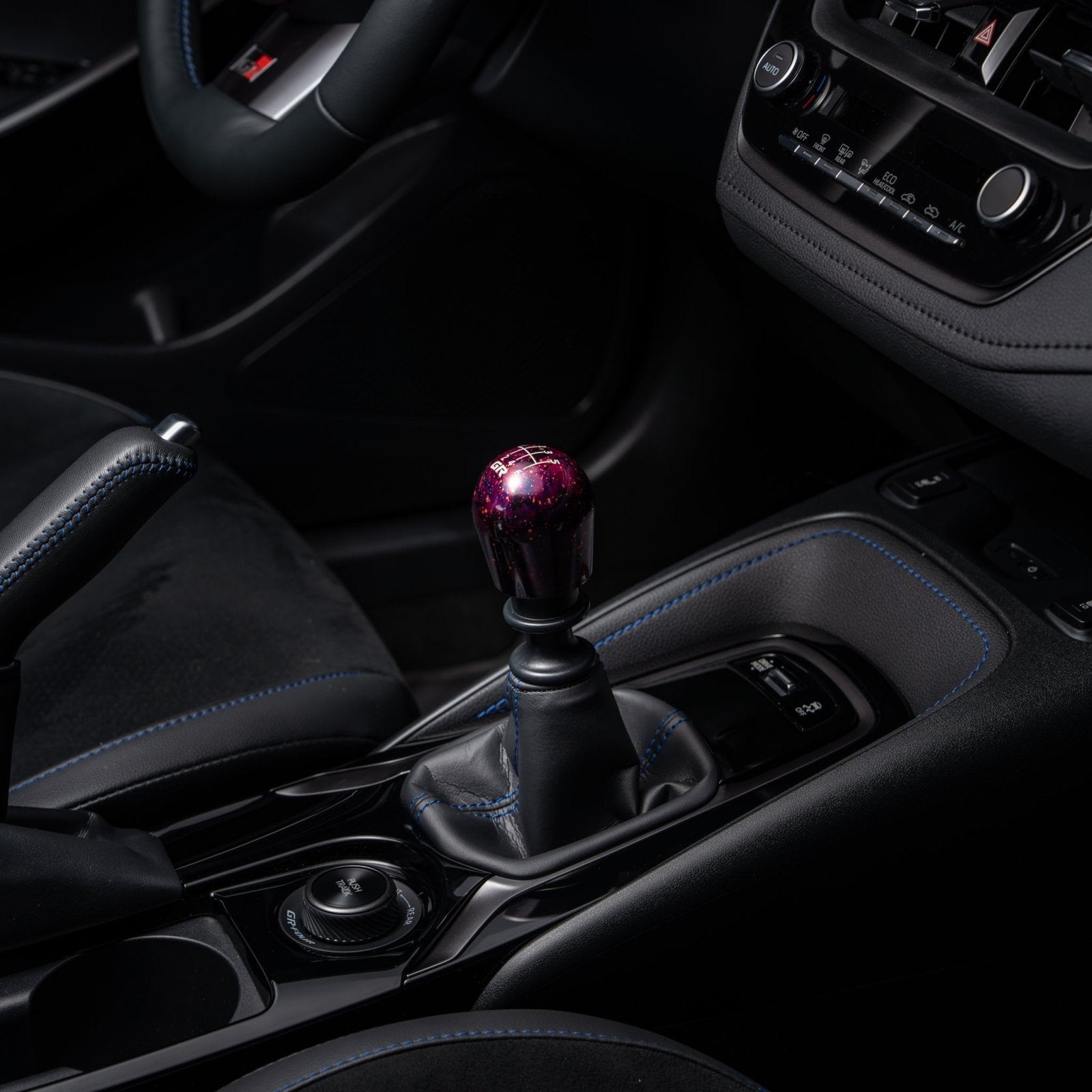 Billetworkz Cosmic Space Shift Knob 6 - Speed Standard GR Engraving for Toyota GR Corolla / Corolla Hatch - 24