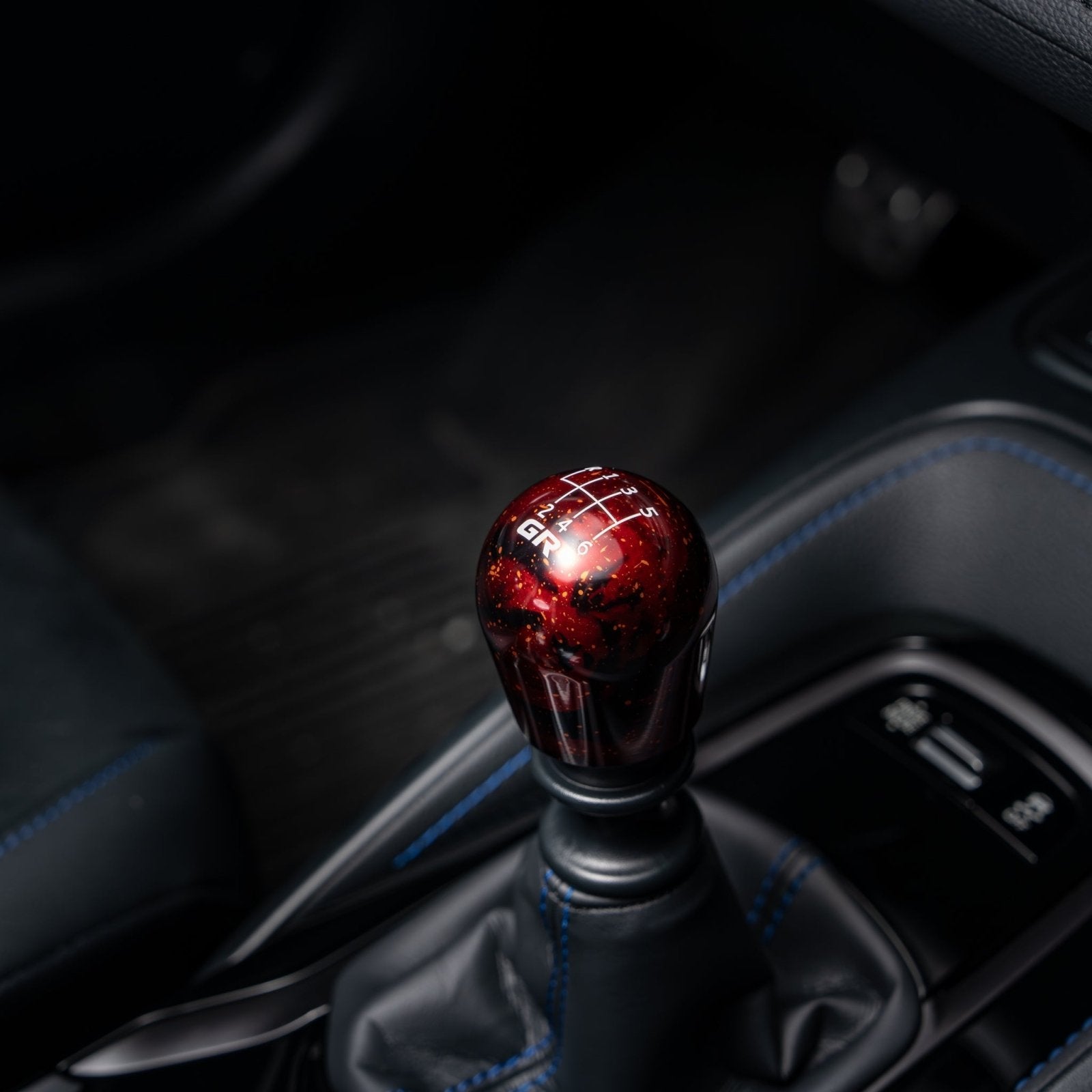 Billetworkz Cosmic Space Shift Knob 6 - Speed Standard GR Engraving for Toyota GR Corolla / Corolla Hatch - 13
