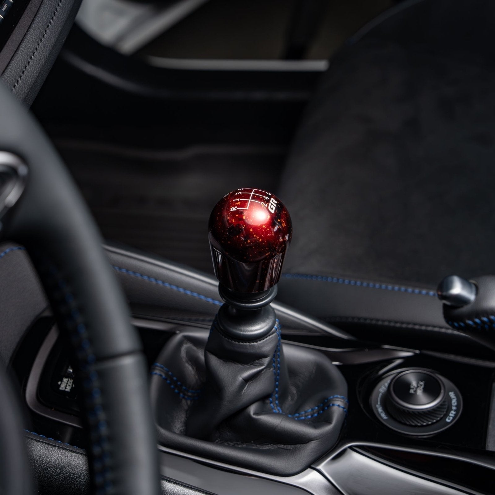 Billetworkz Cosmic Space Shift Knob 6 - Speed Standard GR Engraving for Toyota GR Corolla / Corolla Hatch - 14